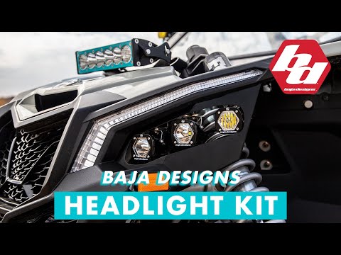 Baja Designs Can-Am X3 LED Headlight Kit