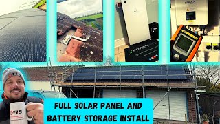 Install solar panels - Battery storage - GivEnergy all in one