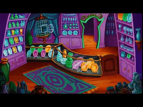 323a China Shop: Humming Warble - version A [unused] (real SC-55) King's Quest VII Soundtrack Music