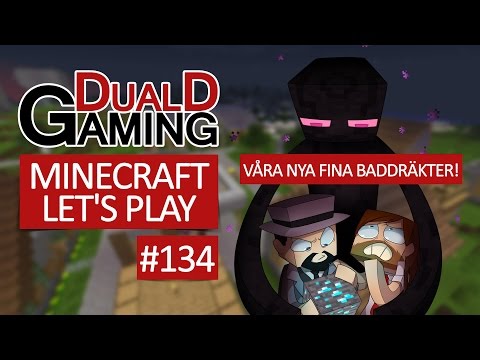 Minecraft Let's Play Med DDG - Episode #134 - Våra nya fina baddräkter!