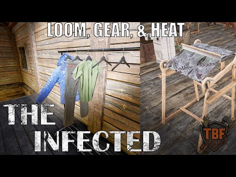 Winter Prep, Loom, and Heater! Day 19 - The Infected - S06E19 Cave Build season!