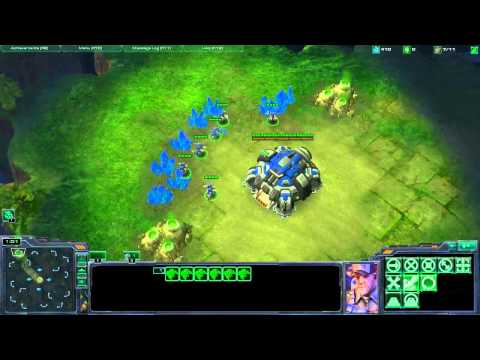 Destiny teaching Emtoss new terran build - Starcraft 2