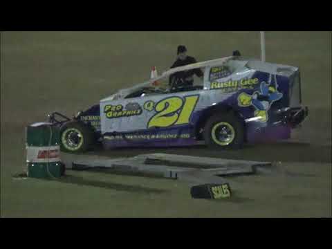 V8 Dirt Modifieds B-Main - Mr. Modified Rnd 2 - Lismore Speedway - 27.01.18