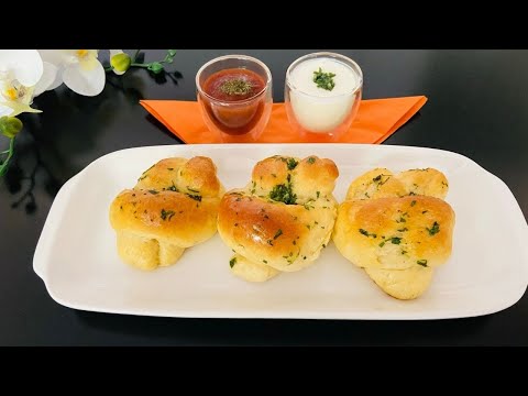Cookery | How to Make Delicious, Fluffy, Homemade Garlic Knots | Garlic Bread