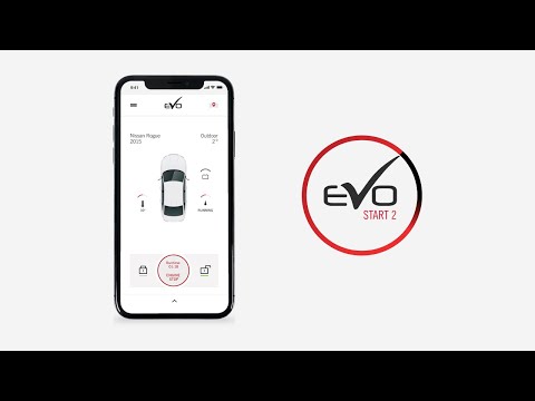 EVO-START 2 — Remote car starter and alarm system app for iOS and Android