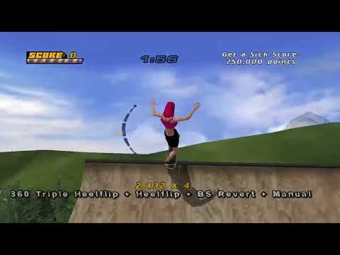 Tony Hawk's Pro Skater 4 - College - Get a Sick Score: 250,000 points