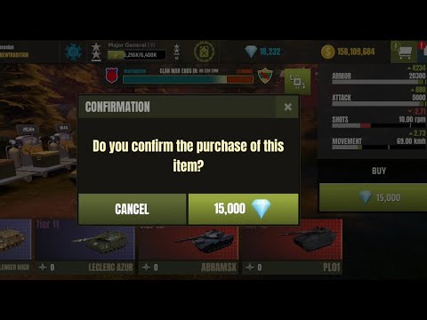 War Machines Buying New Tier 12 Tank 😍  #warmachines #gaming