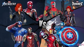 [閒聊] 漫威復仇者聯盟 VS 漫威爭鋒 英雄模組比較