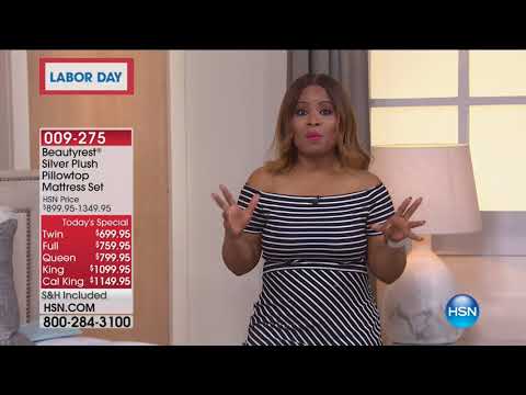 HSN | Beautyrest Mattresses / Concierge Collection Bedding 09.04.2017 - 02 PM