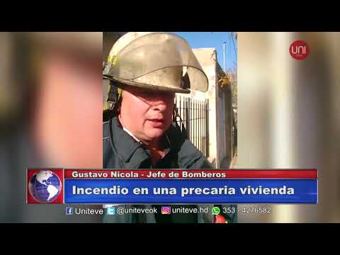 Incendio en una vivienda