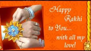 Happy Raksha Bandhan (Rakhi) Greetings, SMS, Whatsapp message from Sister to brother