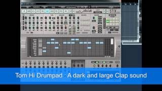 StiX Drum Machine R CLAPS Envelopes