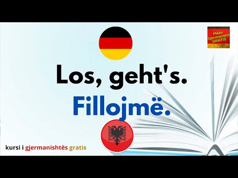 Dialogje dhe Fjale Gjermanisht me Perkthim Shqip A1 A2 B1