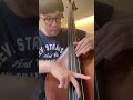 Christian McBride - Alone Together bass solo transcribed