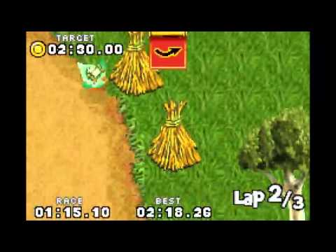 gba shrek - smash n crash racing cool