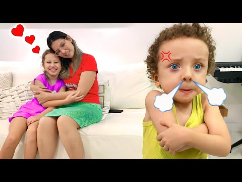 Valentina in a FUNNY STORY about a NEW BROTHER