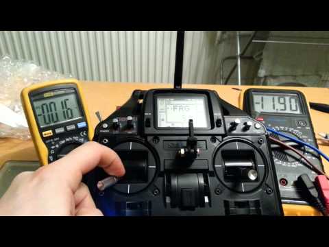 test ustawien aparatury - regulatory napiecia silnikow