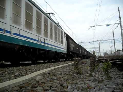 Shimmns SBB + E652.041 con MRS Chiasso - Battipaglia