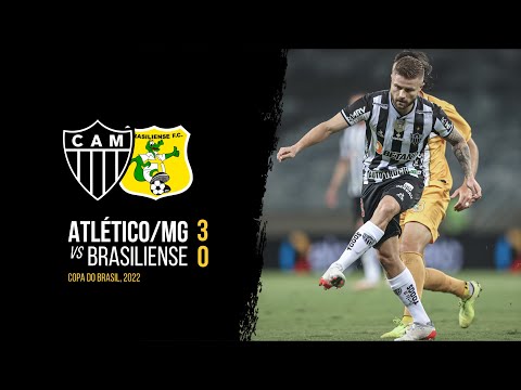 ATLÉTICO/MG 3 X 0 BRASILIENSE - AO VIVO - COPA DO BRASIL