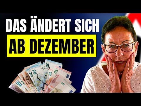 WICHTIGE Änderungen ab Dezember 2022