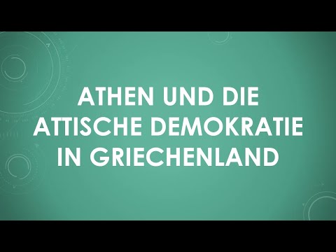 Athen und die attische Demokratie in Griechenland