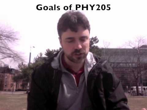 PHY205 Summer 2013 Welcome