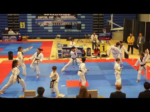 Taekwon Kids Demo Team - Capitol Cup Taekwondo Championships 2017
