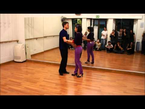 Kenny & Alba - Balboa Improver Workshop Pt 2 (lollies, throwout, exits, entrances)