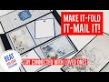All In One Envelope/ LOVED ONES LIVING ALONE? Help Them Stay Connected/SIMPLE Make-Fold-Mail DIY