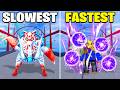 Slowest To Fastest Fruits In Blox Fruits Update 27