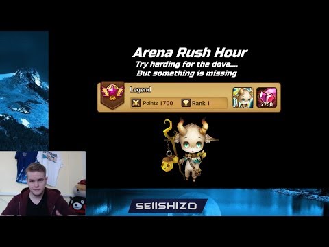 Summoners War - Arena Rush Hour G3: Try harding for the Dova. But i'm missing something?