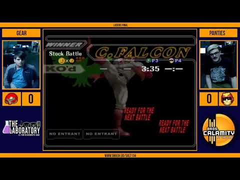 Ultra S@LT #134 - Gear (Samus) vs Panties (Falcon) - Losers Final - Melee