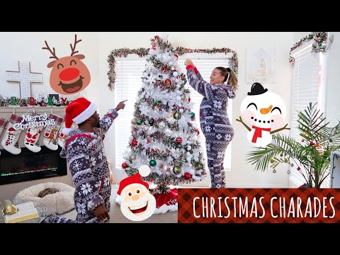 CHRISTMAS CHARADES🤣❄️🎄☃️ FAMILY CHARADES, CHARADES CHALLENGE, CHRISTMAS EDITION, FUN GAME