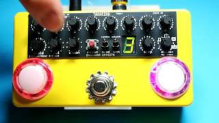 Video thumbnail for Bananana Effects TARARIRA(Gen1) arpeggiator pedal demo by BanananaEffects