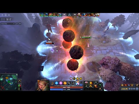 SumiYa Invoker God Meteor Show - Dota 2 Pro Gameplay [Watch & Learn]