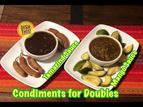Sweet Sauce Condiments for Doubles