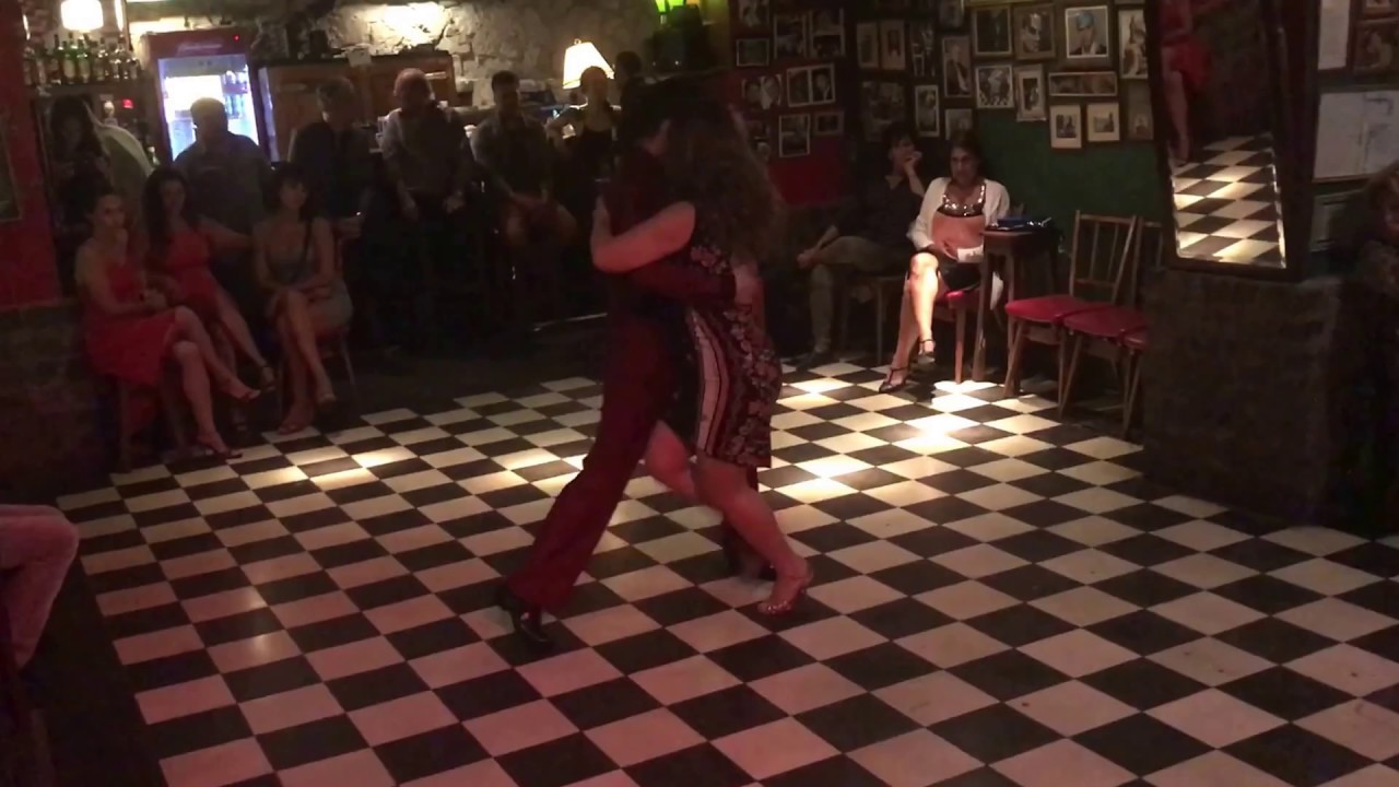 Vivian Yeh y Nicolas Marini en El Argentino 2/14/2017 Milongueando en el 40