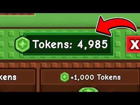 The BEST METHOD to get FREE TRADE TOKENS... in Roblox Grow a Garden