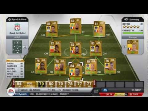 Fifa 13 Ultimate Team: Squad Builder - Ligue 1 Squad