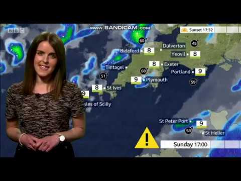 Alex Osbourne BBC One Spotlight weather evening time February 15th 2020 - 60 FPS Better Quality