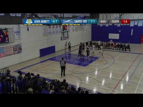 RSEQ Basketball masculin 🏀 Sainte-Foy @ John Abbott [1/31/2025]