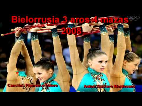 Belarus hoops & clubs 2008 music - Bielorrusia aros y mazas 2008