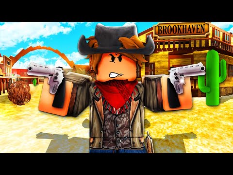 I Became a COWBOY in Brookhaven RP!