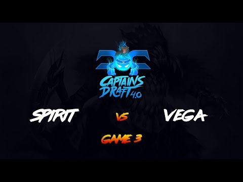 Spirit vs Vega Game 3 - Captain's Draft 4 CIS Qualifiers