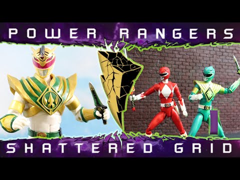 POWER RANGERS: SHATTERED GRID | LORD DRAKKON VS MIGHTY MORPHIN POWER RANGERS [STOP MOTION]