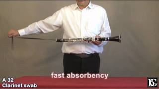 A32 CLARINET SWAB BG FRANCK BICHON
