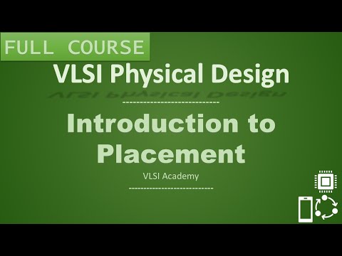 PD Lec 31 Introduction to Placement | VLSI | Physical Design