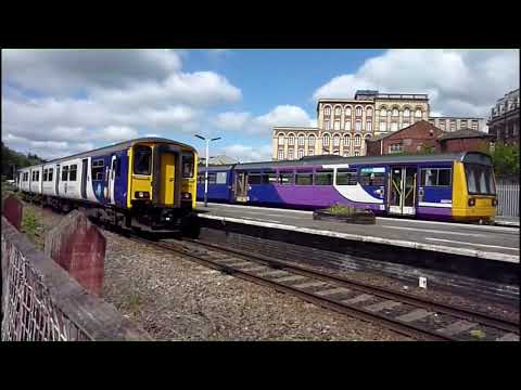 Trains and Buses at Wigan Wallgate Railway Station - 04.05.19