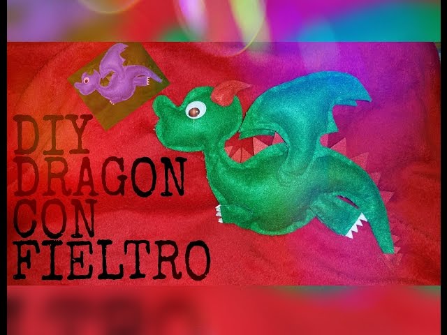 Vídeo relacionado con Pack de 6 pics de madera 25cm. Dragón Sant Jordi en fieltro