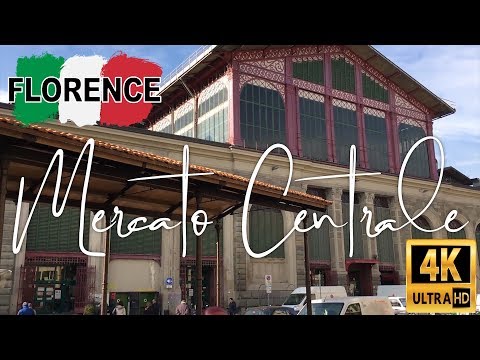 Mercato Centrale  Florence Italy - Central Market Florence